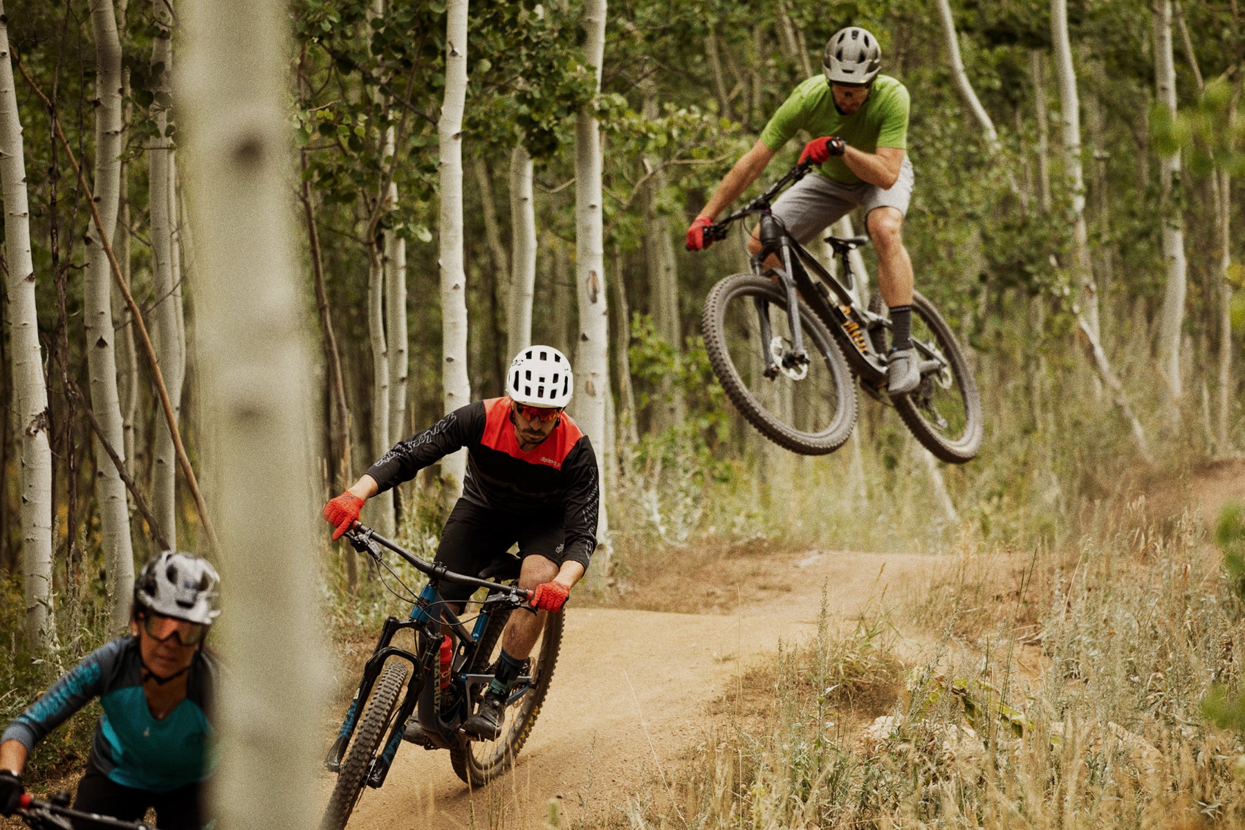 Mountain bike riding gear and apparel