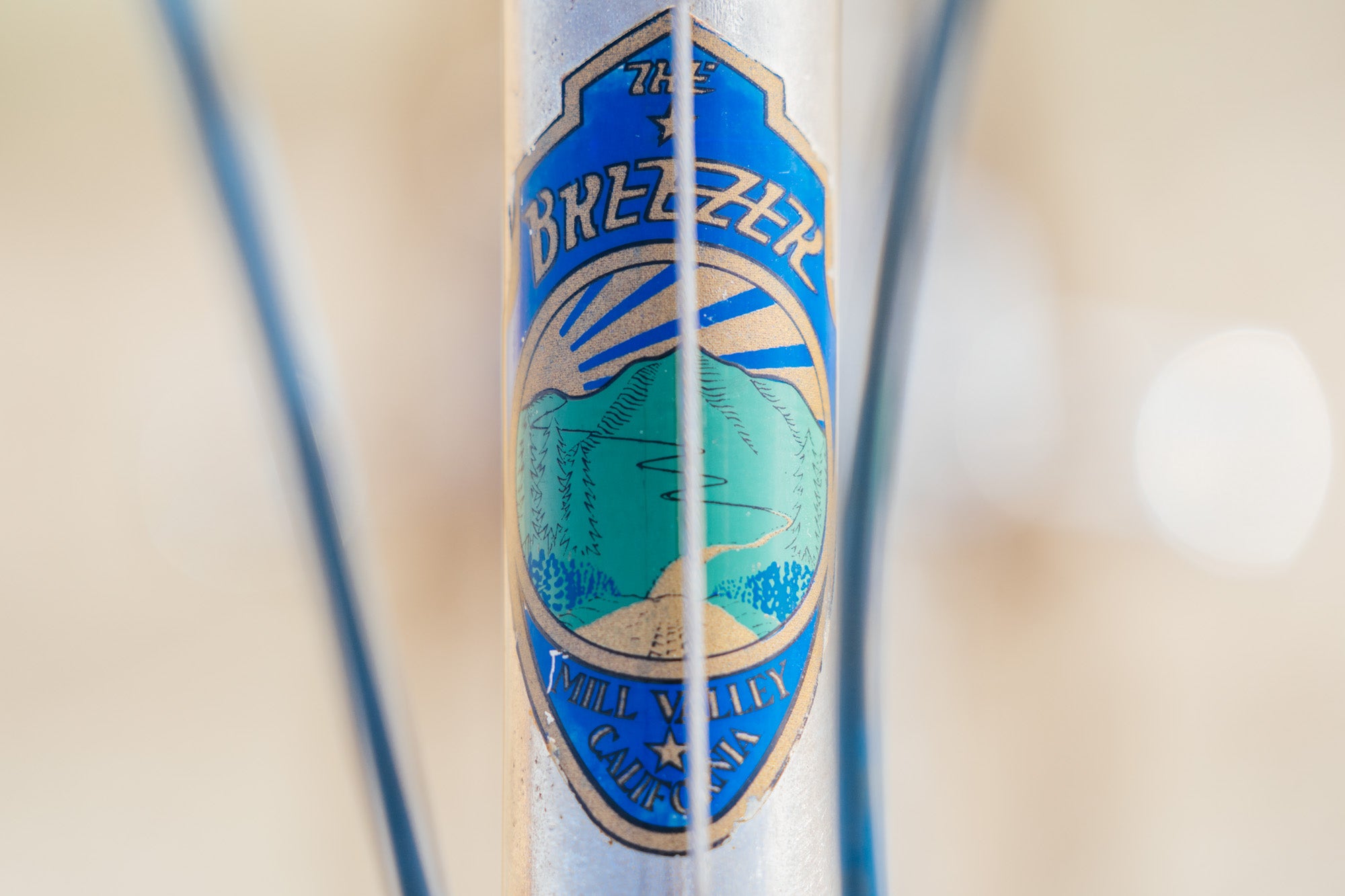 Breezer head tube badge