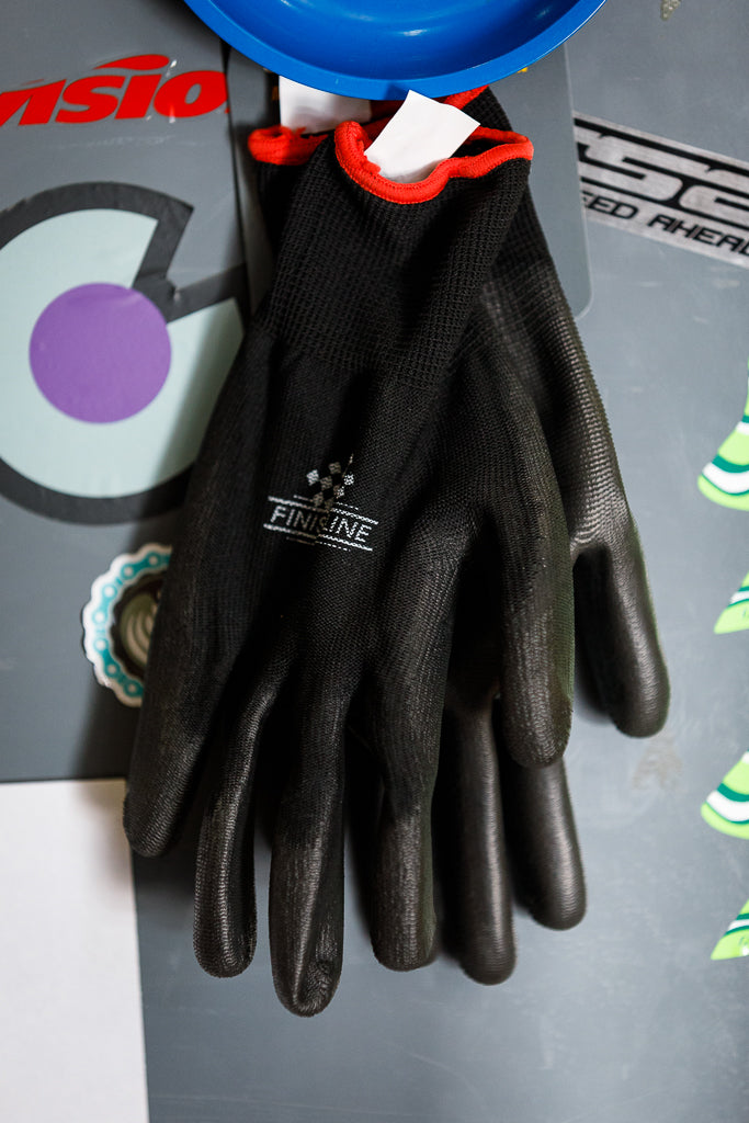 bike shop tools finish line mechanics grip gloves disposable