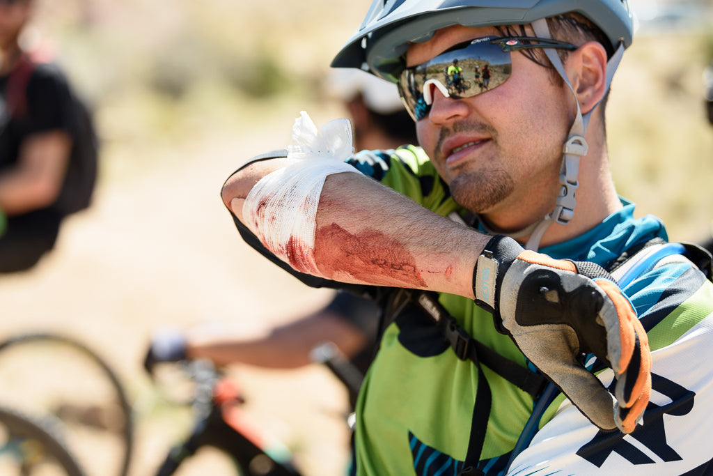 Mountain biking first aid