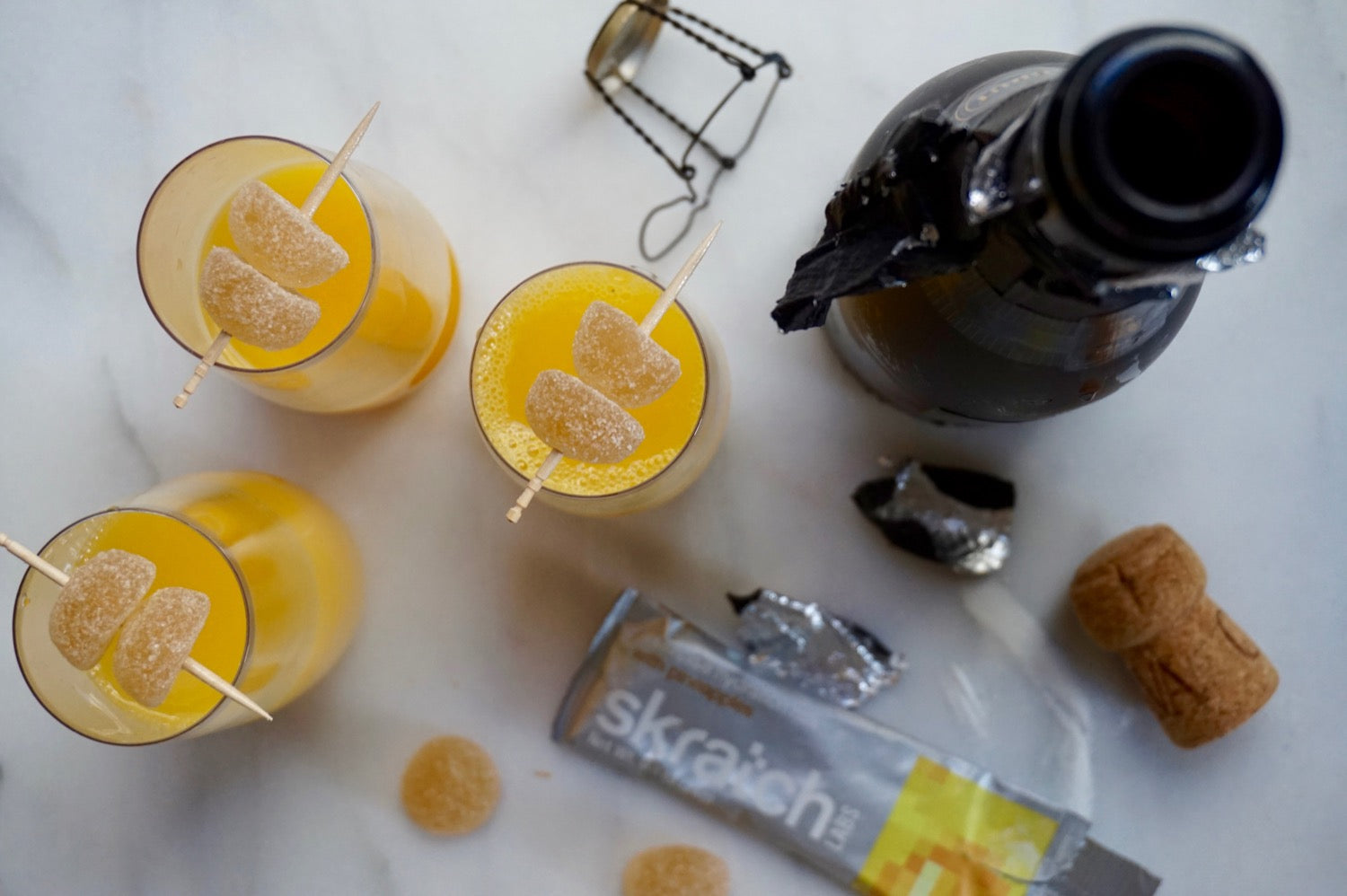Skratch healthy mimosa recipe