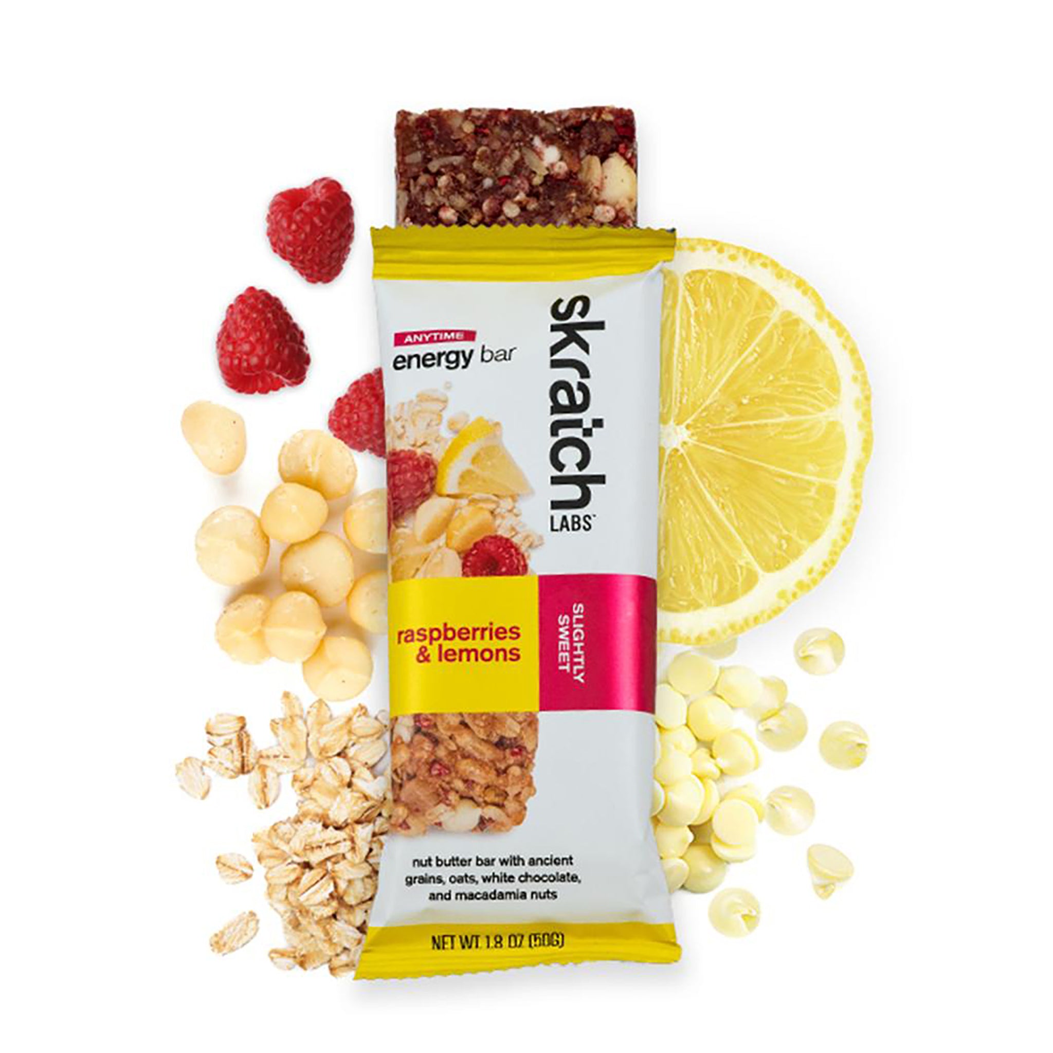 Skratch Labs Anytime Energy Raspberries & Lemons 12-Pack drive side